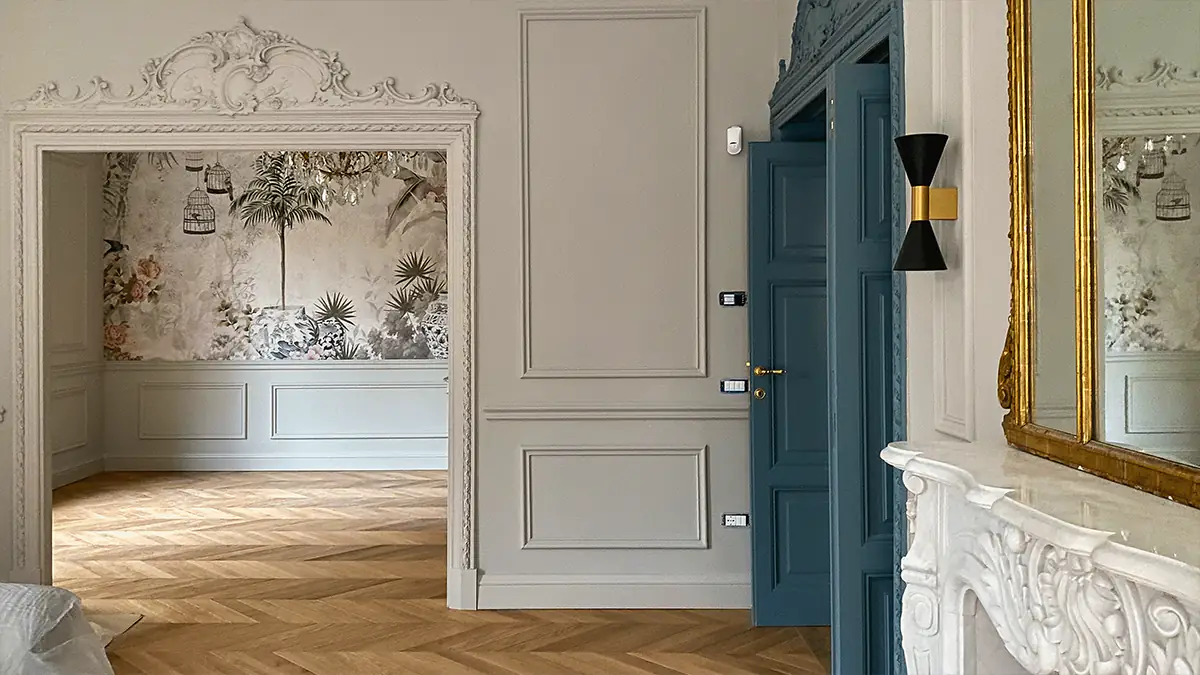 Ristrutturazione di un appartamento di lusso a Roma firmata Gruppo Castaldi