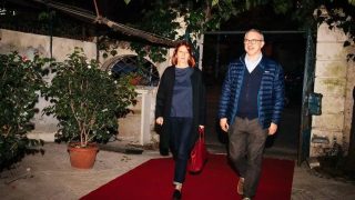 Ospiti tappeto rosso evento Castaldi