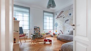 Soggiorno ristrutturato - Ristrutturazione chiavi in mano Roma Parioli