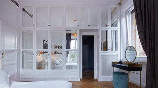 Camera da letto elegante - Ristrutturazione Roma Parioli